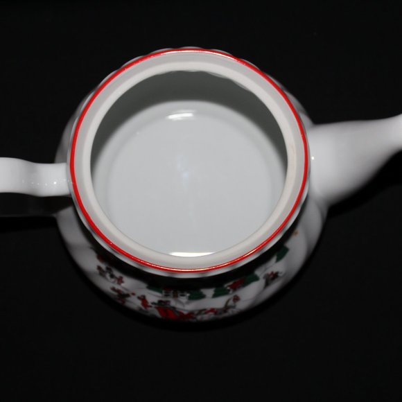 Kopin Christmas Pleasure Teapot | Vintage Christmas Tea Pot - Picture 7 of 12